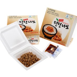 [평창나또] 국산콩노란콩 나또 50g, 36개