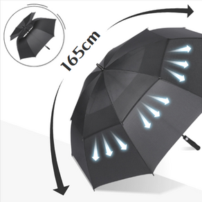 초대형 우산 튼튼한 방풍 자동 장우산