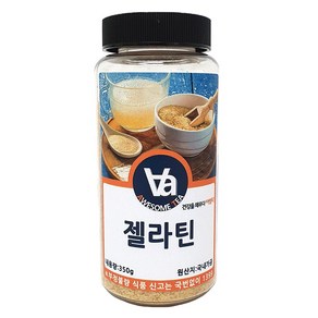 어썸티 국내가공 젤라틴 가루 분말, 350g, 1개