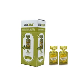 알카라 오리바 엑스트라 버진 올리브오일 12.8g 50개입, 1개