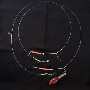 [라이트피싱] 원투낚시채비 스테인레스 유동 파이프 스네이크천칭 라인쓸림방지 자작채비