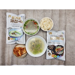 정가네재첩국3+바지락국3(500g)(국내산100%), 10개, 500g