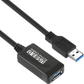 USB3.0 연장 무전원 리피터 3m 넷매이트NMC-UR303N, 상세페이지 참조, 1개