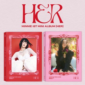 (CD) 민니 MINNIE ((G)I-DLE) - HER (미니 1집 앨범) (2종세트), 포스터X