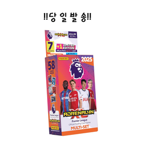 파니니 2025 EPL 축구카드 멀티세트 / 아드레날린 XL