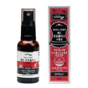 네이쳐스그린웨이 브라질 레드 프로폴리스 수용성 스프레이 30ml, 1개