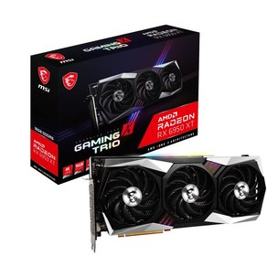 MSI Radeon RX 6950 XT GAMING X TRIO 16G 그래픽 보드 VD8091, 상세페이지 참조