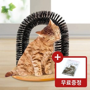 어반러스트 셀프 고양이 그루밍브러쉬+캣닢