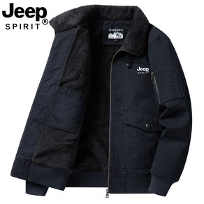 JEEP SPIRIT 지프 스피릿 남성 겨울 기모 패딩 재킷 편안하고 따뜻한 캐주얼 디자인 JP-0789+양말