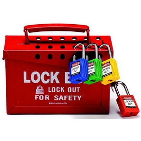 로토코리아 LOTO 그룹 키 보관함 LK-EP8814 (260mm x 155mm x 110mm Lockout BOX)