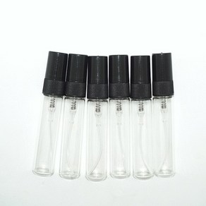 [드그라쎄] 5ml 유리 향수 스프레이 공병 (6개 1set), 1세트