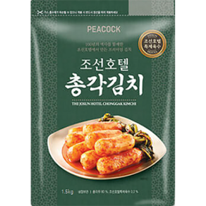 피코크 조선호텔 총각김치, 3kg, 1개