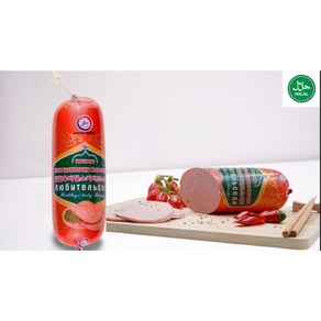 Beef Sausage Lyubitelskaya Halal Certified (할랄 인증 류비텔스카야 소고기 소시지)