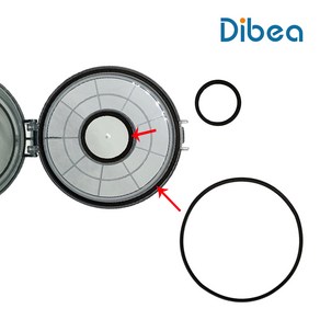 디베아 차이슨 T8 Po 무선청소기 부품 모음, 14.먼지통 고정링S/L
