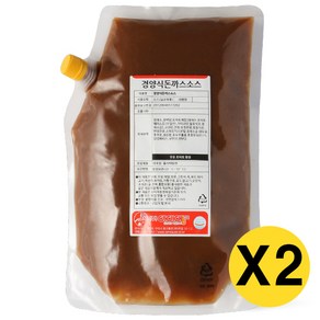 아이엠소스 경양식돈까스소스, 2kg, 2개