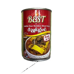 미얀마 베스트 캣피쉬 사우어 뱀부 슈트 커리 / Myanma Best Catfish Sou Bamboo shoot Cuy, 425g, 1개