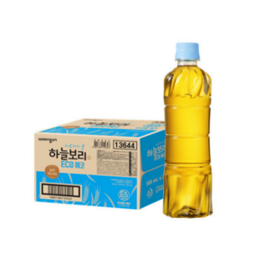 웅진 하늘보리 무라벨 보리차음료, 하늘보리 500ml  x 20입, 20개, 500ml