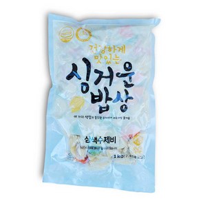 동성 삼색 수제비 1kg