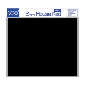 DOXX MP20 게이밍 마우스패드 240X200X2mm, 1개