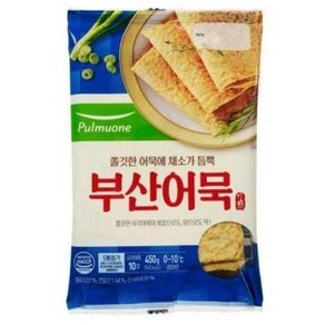 풀무원 부산어묵 사각(10장), 1개, 450g