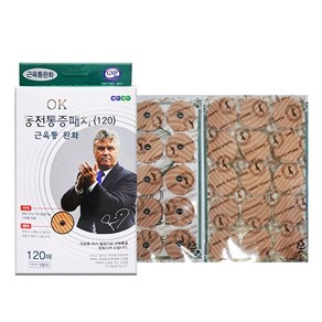 비타지에스 히딩크 프리미엄 OK 동전통증패치 120매