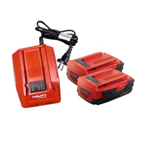 [부품] HILTI 힐티 배터리 충전기 스타트키트 (22V 2.6 2개 C4/36-90 충전기 1개) 스타터키트