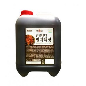 멸치액젓 몽고 9kg, 1개