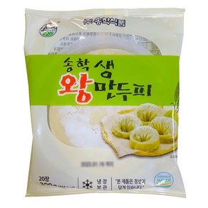 생왕만두피 300g (약20장) _ 지름10.5cm_얼리지 않은 생만두피, 1개