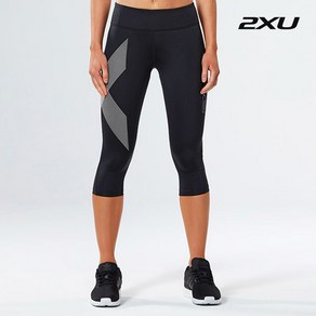 [2XU] 여성 미드라이즈 컴프레션 7부레깅스_XUMD261BLD