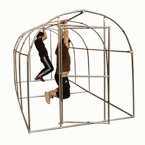 비닐하우스파이프 지지대 비닐하우스 조립식 포도 강선, 2x4x2m (필름 제공), 1개