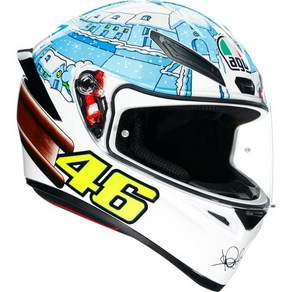 AGV 028190IY020M 오토바이 헬멧 풀 페이스 K1 ROSSI WINTER TEST 2017Rossi 겨울 테스트 2017 M22.4 22.8인치57 58cm