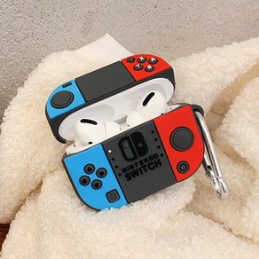 AiPods Po 에어팟 프로 이어폰 호환 스위치 게임기 실리콘 케이스 커버, 1개