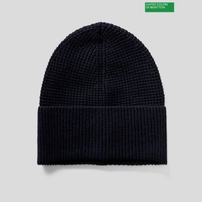 베네통 Cashmee mixed waffle beanie 2F 1335UA006 66U