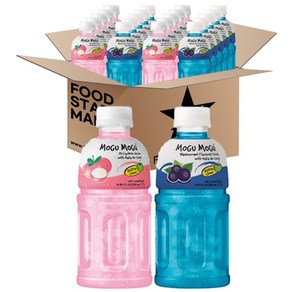 [푸드스타] 모구모구 320ml (리치 블랙커런트) 각 12입 총 24입, 24개