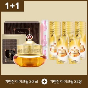 공진향 기앤진 아이크림 20+샘플22장+이너감1P, 1세트, 42ml