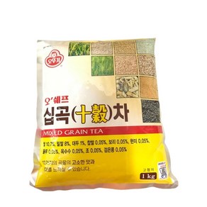 오뚜기 커피대용 오쉐프 십곡차 전통차 시원한차 한방차 K-Beveage 1KG, 1개, 1개입