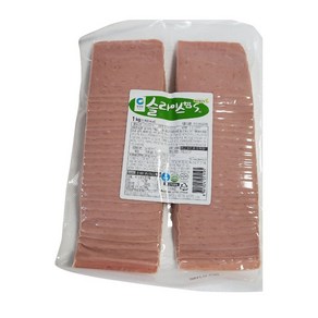 청정원 샌드위치용 슬라이스햄 1kg (국산), 1개