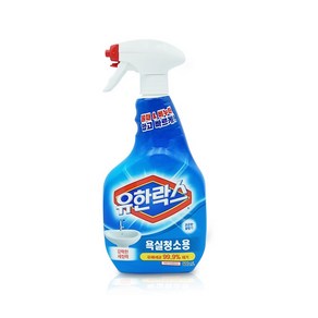 유한락스 욕실청소용 600ml 유한양행 소 화장소세제 유한 실, 1개