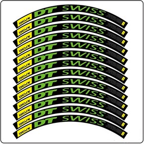 DT 산악 자전거 스티커 너비 20mm 로드 휠 세트 MTB 림 데칼 24 26 
