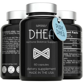 항노화 항염증 만성피로 DHEA 100mg 호르몬벨런스, 1개, 60정