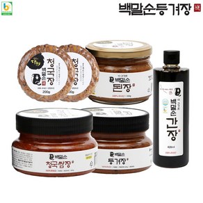 백말순 등겨장 2인세트, 1개, 420ml