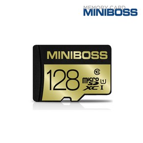 미니보스 micoSD 메모리 외장메모리, 128GB, 1개