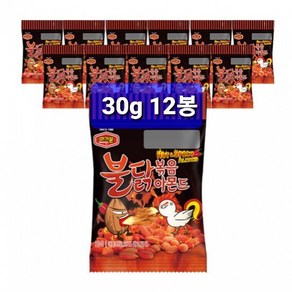 머거본 불닭 아몬드 30g 12봉, 360g, 12개