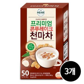 하이네 프리미엄 콘푸레이크 천마차 50Tx3개, 18g, 50개입, 3개