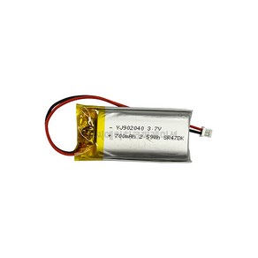 YJ 리튬폴리머배터리 KC인증 충전지 3.7V YJ902040 700mAh, 1개, 1개입