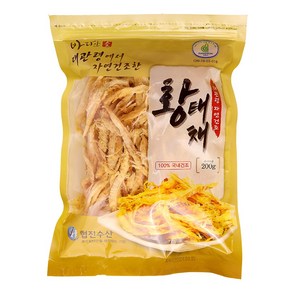 [대천전통맛김] 대관령 황태채 200g 간식 안주 용대리황태 술안주 국산황태 농협하나로마트 홈플러스 판매상품, 1개