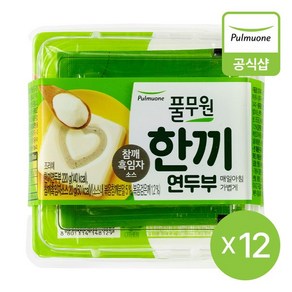 풀무원 [풀무원] 한끼연두부 참깨흑임자 12개(24입), 24개, 110g