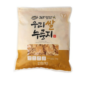 365 편안 우리 쌀 누룽지, 3kg, 1개