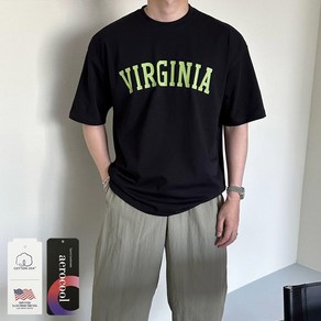 치트키 남자 MADE VIRGINIA 데일리 에어로쿨 반팔티