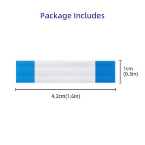 듀얼 센스 터치 패드용 플렉스 리본 케이블 PS5 컨트롤러용 18 핀 연결 1 개, 1개, 01 18pin cable, 01 18pin cable